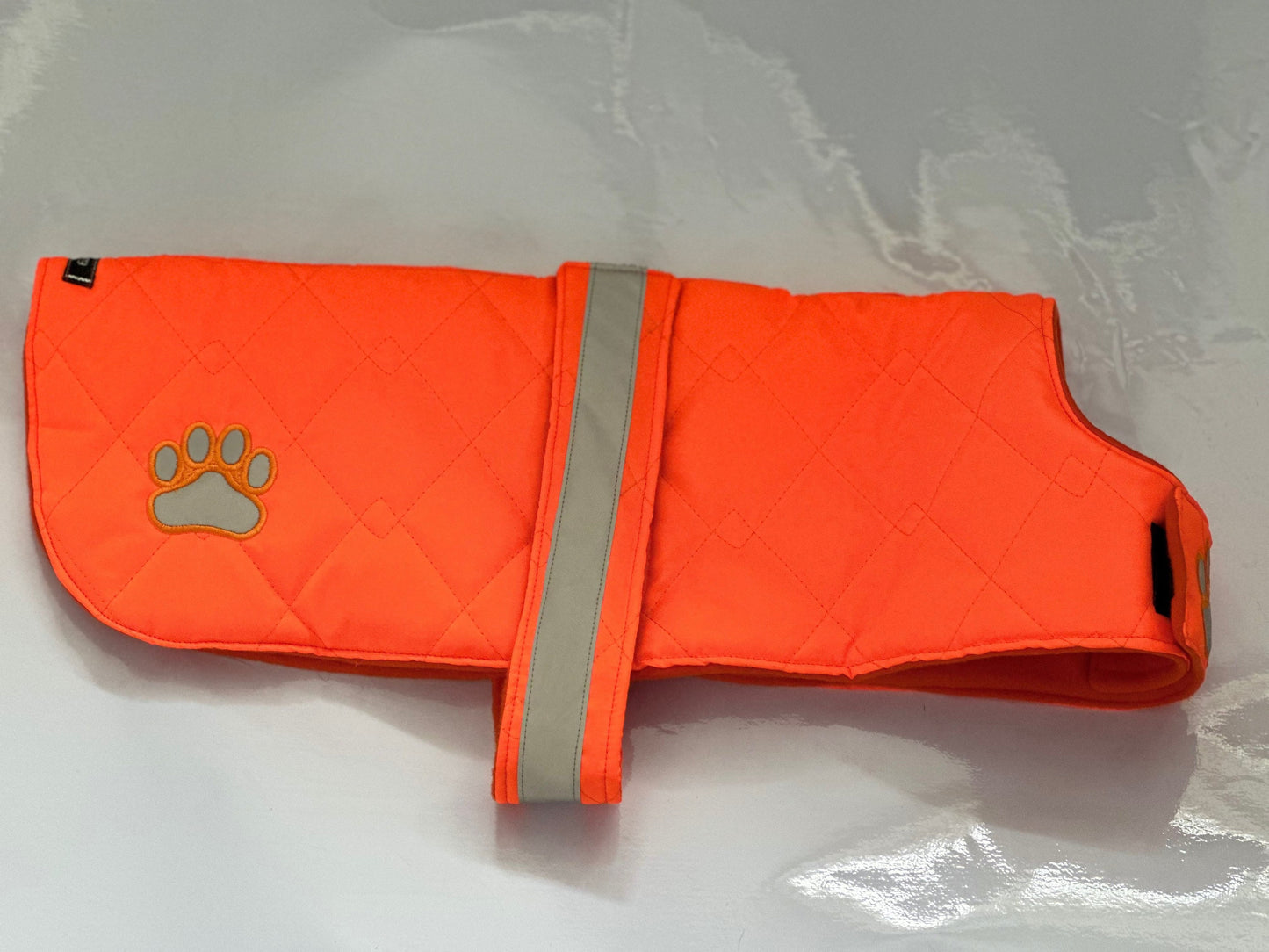 Dachshund Quilted Dog Coat: Waterproof Hi-Vis Winter Pet Apparel
