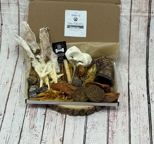 Bumper Treat Box ,100% Natural Dog Treats ,Dog selection Treat Box ,Dog pick n mix dog Treats box  , Treat Box