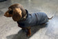 Waxed Cotton Dachshund Dog Coat: Waterproof Winter Pet Apparel