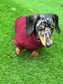 Waterproof Softshell Dachshund Fleece Jumper: Mud & Water Repellent