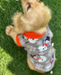 Dachshund Christmas jumper ,dog jumper ,breathable dog jumper, dog jacket,washable dog jumper,Water & Mud Repellent dog suit