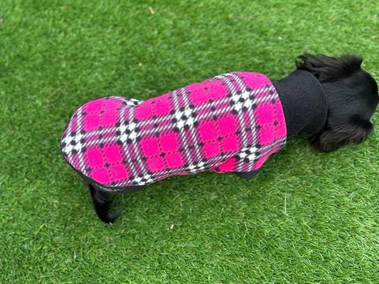 Dachshund Fleece Dog Jumper: Breathable, Water-Resistant, Warm