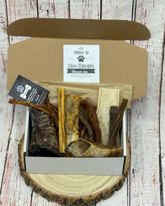 Natural Dog Treat Chew Box: Cornish K9 Selection, Grain-Free