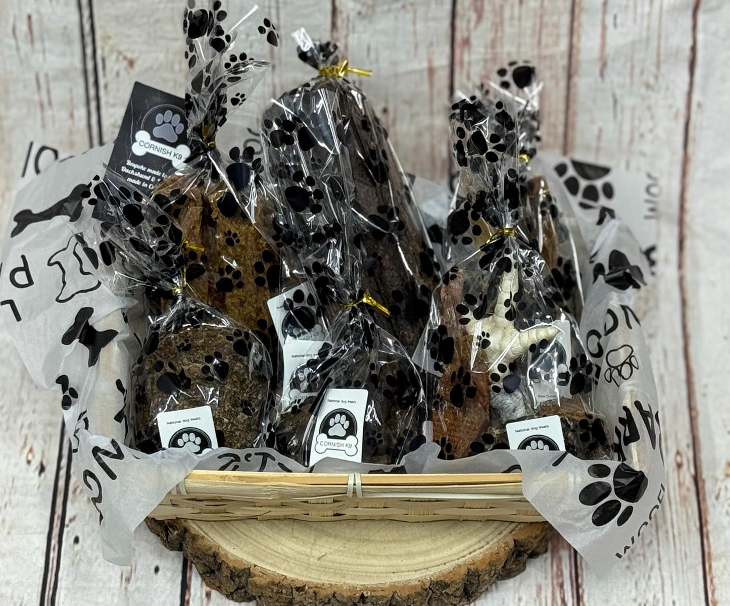 Natural Dog Treat Sampler Bag: Cornish K9 Meaty Selection, Grain-Free
