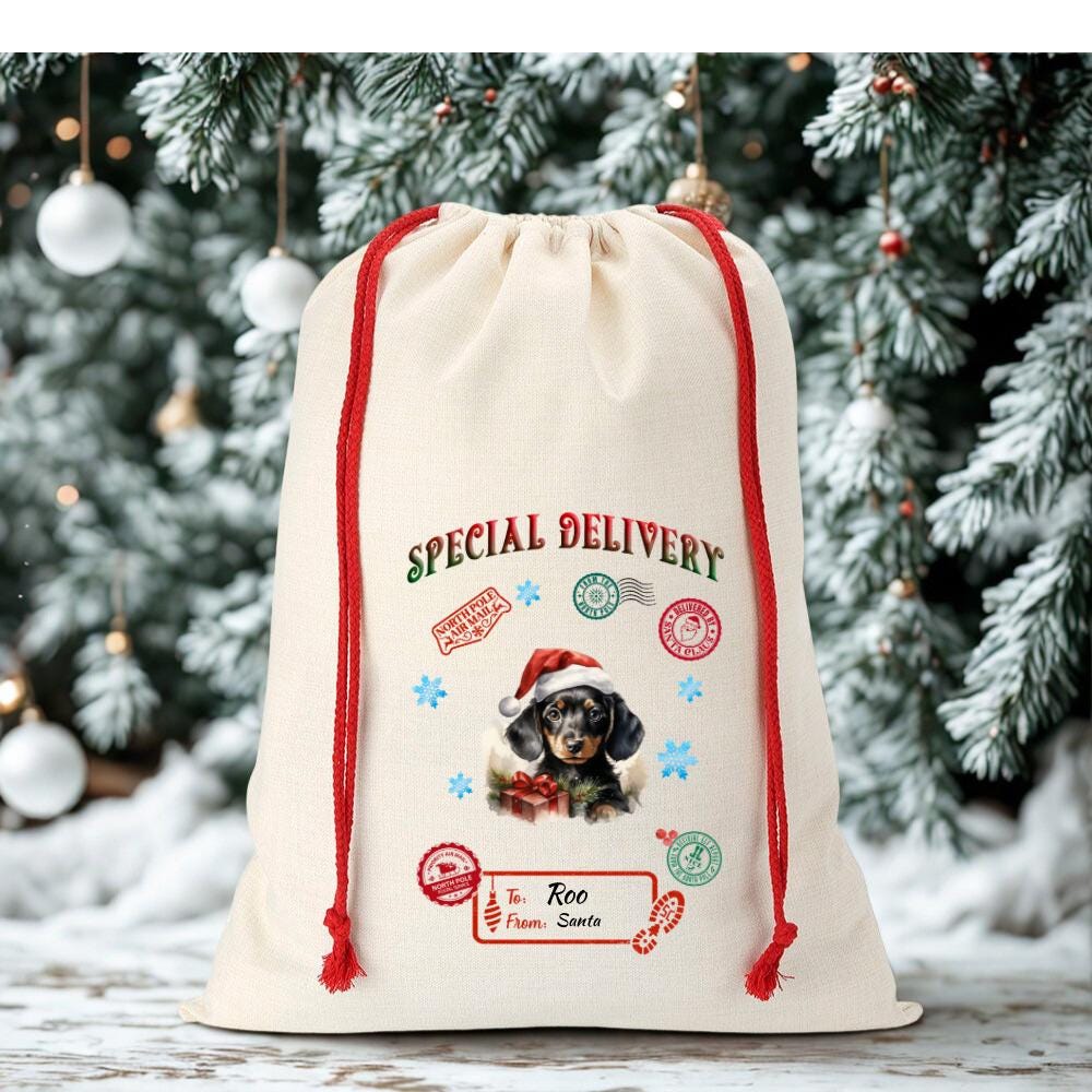 Dog Christmas sacks ,personalised Christmas stockings,pet Christmas stockings