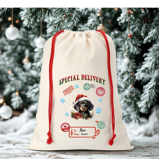 Dog Christmas sacks ,personalised Christmas stockings,pet Christmas stockings