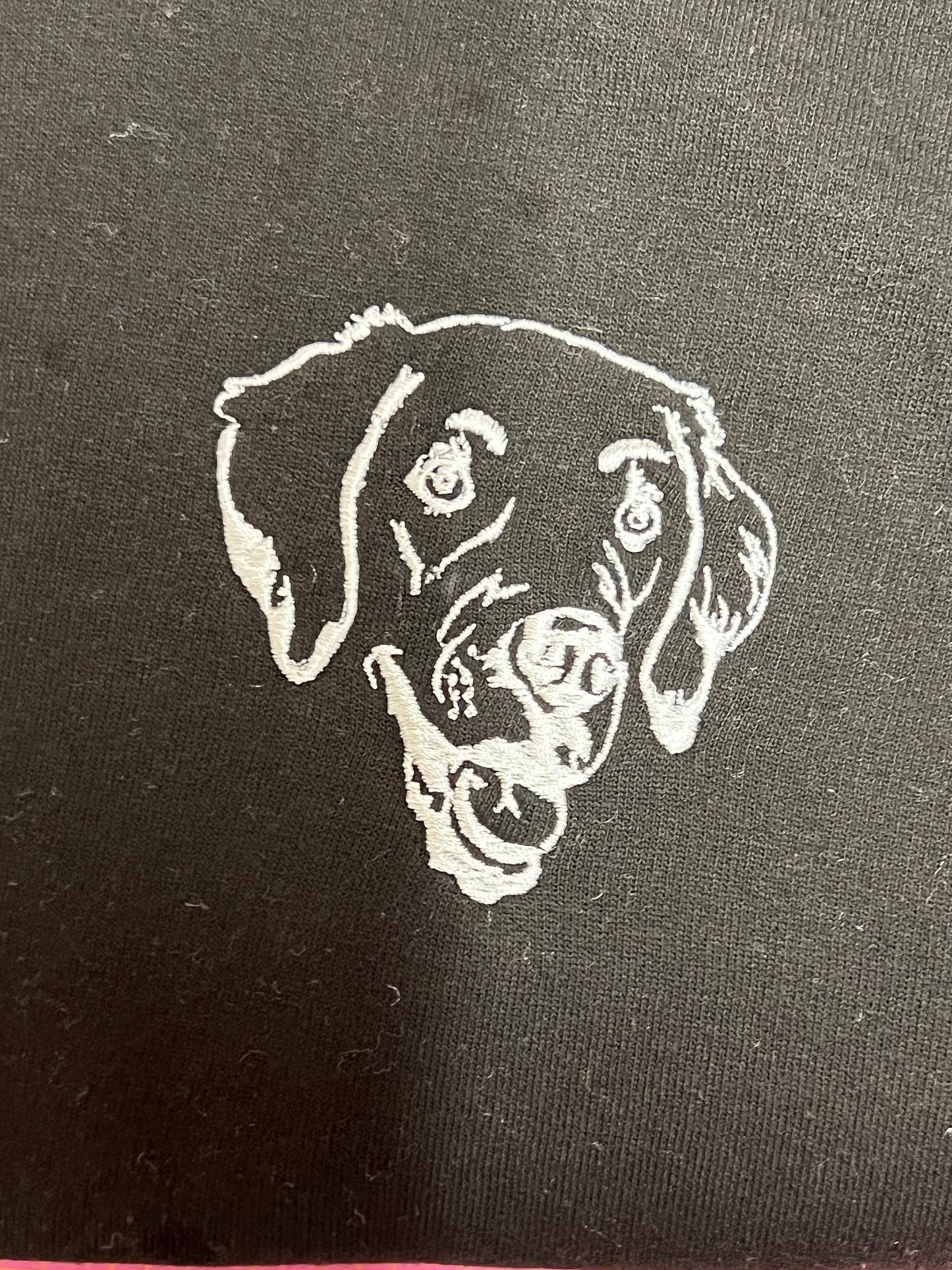 Embroidered Labrador Hoodie: Personalized Dog Lover Gift