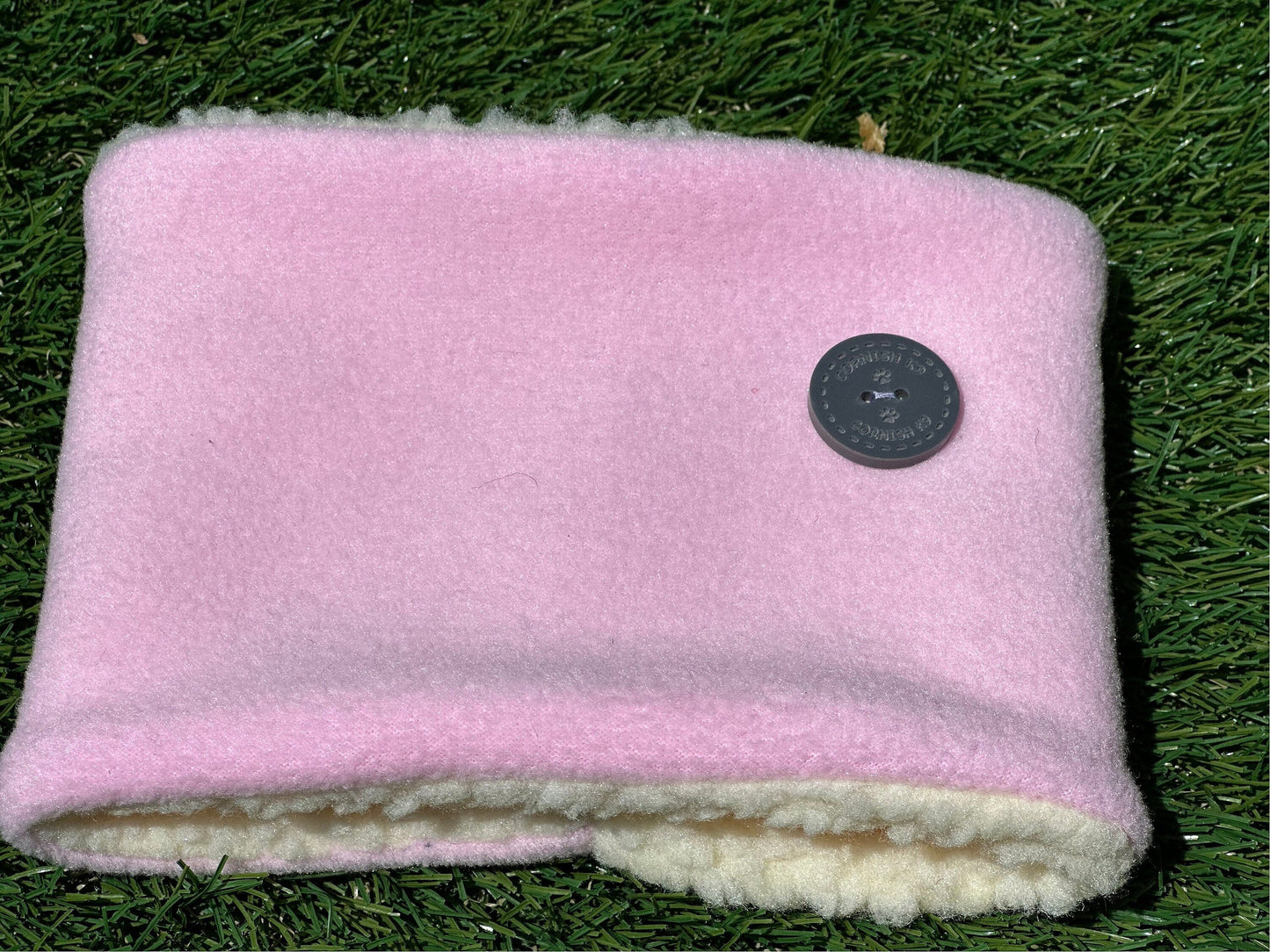 Dachshund Fleece Snood: Sherpa Lined Dog Neck Warmer
