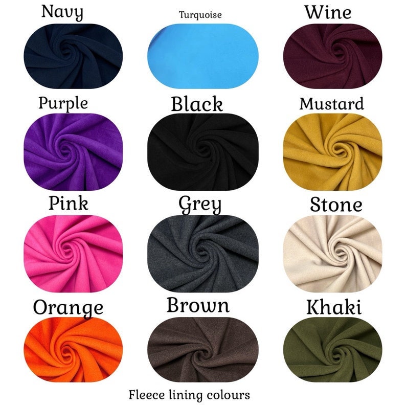 Waterproof Waxed Cotton Dachshund Dog Coat: Fleece Collar