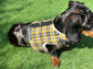 Cornish Tartan Dachshund Harness: Fleece Lined, No-Rub Design