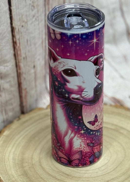 Italian greyhound 20oz Skinny Tumbler: Dog Breed Water Bottle