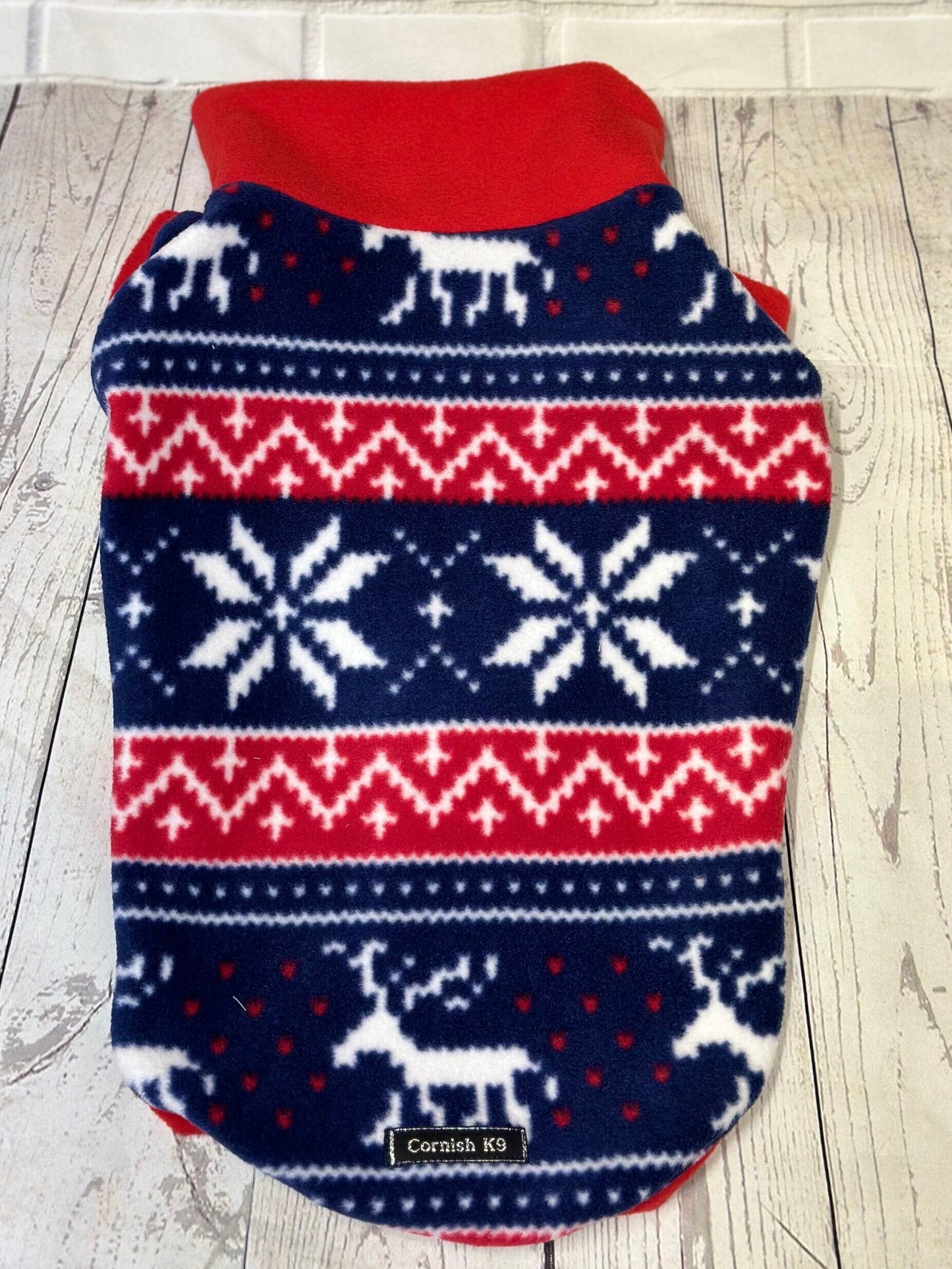 Dachshund Christmas Fleece coat ,dog jumper ,breathable dog jumper  , pet accessories, dog jacket,washable dog jumper