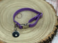 Waterproof Biothane Dog Collar & Lead Set: Silver Hardware, Small (11-13 inch neck)