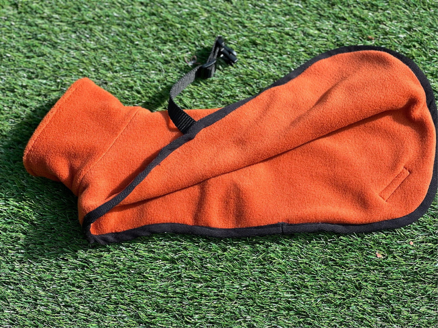Dachshund Fleece Dog Coat: Mud Replacement, Double Layered, Custom Fit
