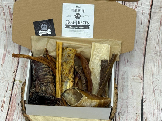 Natural Dog Treat Chew Box: Cornish K9 Selection, Grain-Free