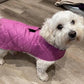 Dachshund Quilted Dog Coat: Water-Resistant Fleece Lined Winter Jacket