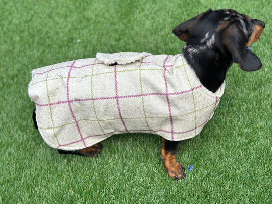 Water resistant dog coat, waterproof dog coat, shower proof dog coat ,pet lover, pet accessories,dachshund dog coat