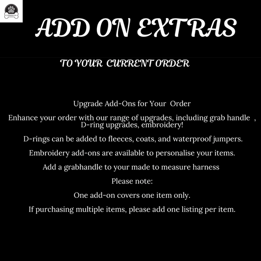 Add on extras