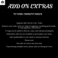 Add on extras