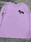 Scottie dog long sleeve t shirt ,dog lover ,embroidered Scottie dog top ,gift for her,Scottie top,dog lovers