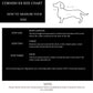 Dachshund Christmas Fleece Jumper: Water & Mud Repellent Dog Coat