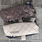 Dachshund winter Quilted Dog Coat: Water-Resistant Sherpa fur Lined Winter Jacket