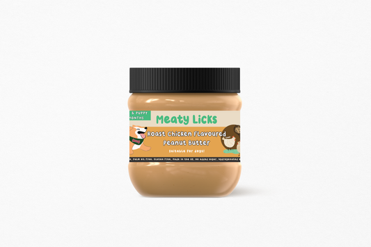 Roast Chicken Flavoured Peanut Butter Jar for dogs 350g