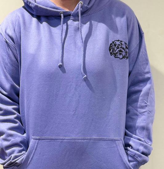 Embroidered Shihtzu Hoodie: Personalized Dog Lover Gift