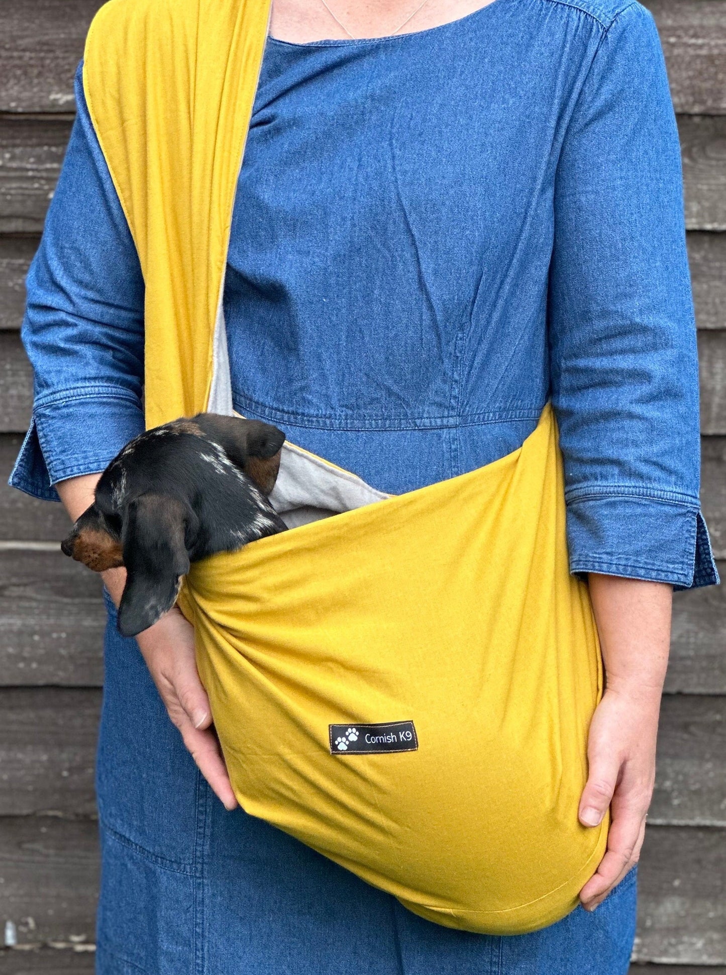 Dog  sling carrier,dachshund sling,small dog sling ,light weight sling,spring/summer sling,Italian greyhound sling
