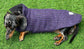 Harris tweed Dachshund  coat , tweed dog coat , dog coat , dachshund  dog coat , dog jacket, wool dog coat