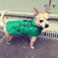 Dachshund Quilted Dog Coat: Water-Resistant Fleece Lined Winter Jacket