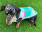 Harris Tweed Dachshund Coat: Fleece Lined Wool Dog Jacket