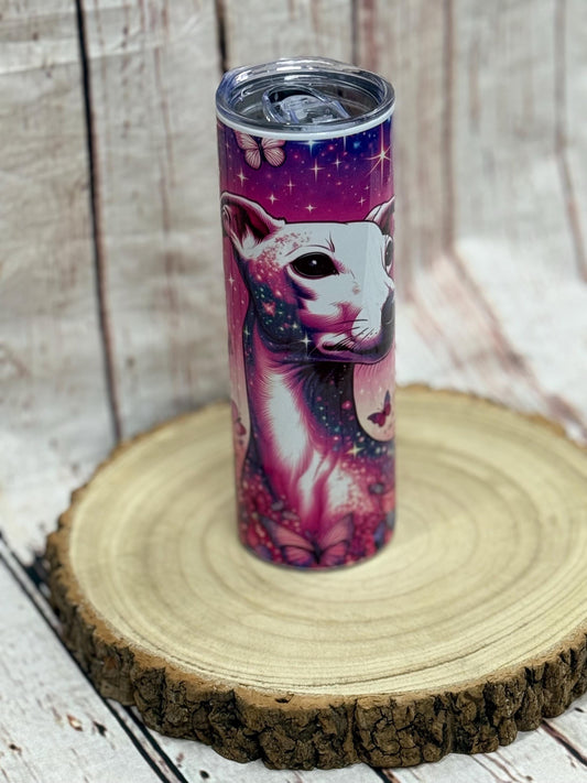 Italian greyhound 20oz Skinny Tumbler: Dog Breed Water Bottle