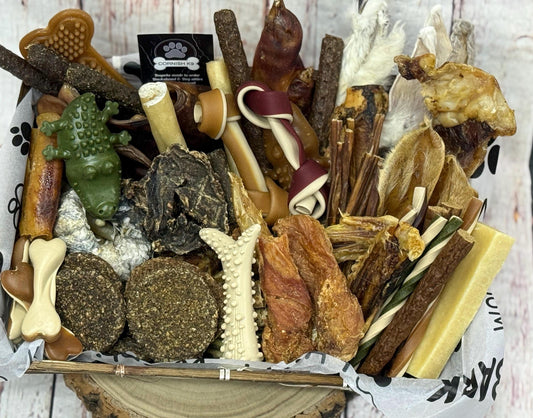 Natural Dog Treat Mega Hamper: Cornish K9 Variety Box