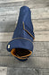 Waterproof Cordura Dachshund Coat: Navy Fleece Lined Dog Jacket