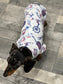 Nautical Anchor Print Dachshund Jumper: Rib Jersey Cooling Top