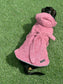 Dachshund Drying Robe: Absorbent Cotton Terry Dog Towel with Hood