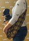 Dachshund sling  ,Dog sling carrier ,small dog sling bag , puppy sling carrier ,pet sling carrier ,Cornish tartan sling carrier