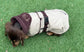 Waterproof Quilted Dachshund Coat: Fleece Lined Winter Dog Coat