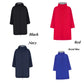 Floral Paw Print Embroidered Dry Robe: Waterproof Dog Walker Coat