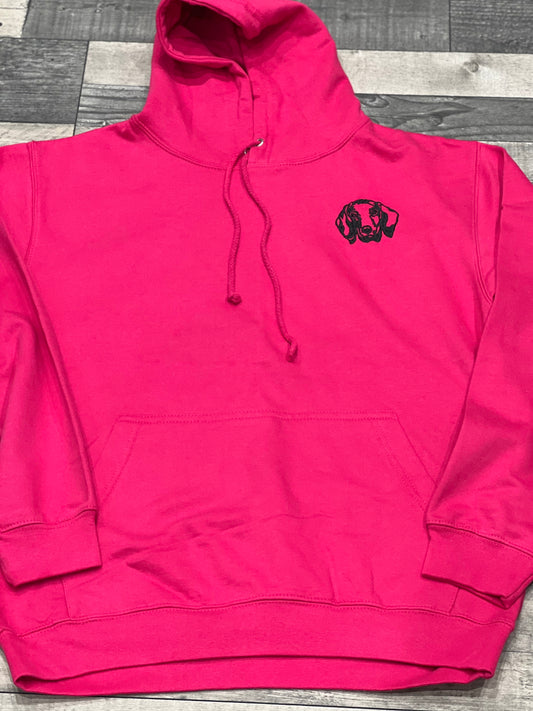 Embroidered Dachshund Hoodie: Personalized Dog Lover Gift