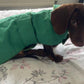 Made to Measure Waterproof Dachshund Dog Coat: Fleece Lined Winter Wear