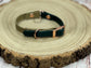 Waterproof Biothane Dog Collar & Lead Set: Rose Gold Hardware