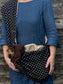 Dachshund polka dot sling  ,Dog sling carrier ,small dog sling bag , puppy sling carrier ,pet sling carrier