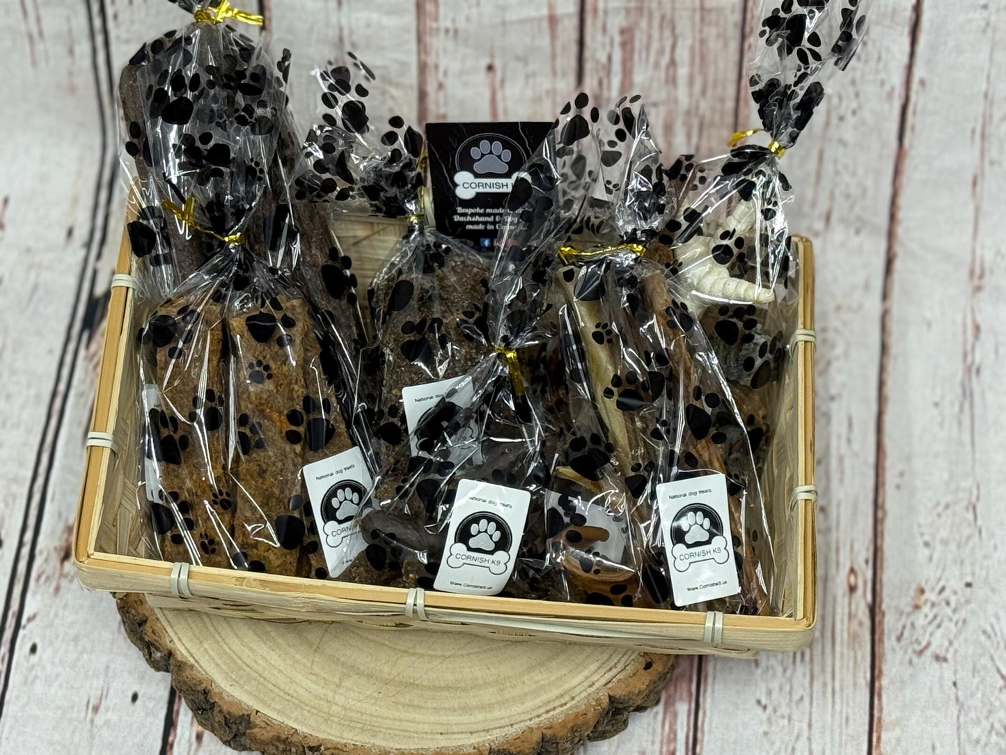 Natural Dog Treat Sampler Bag: Cornish K9 Meaty Selection, Grain-Free