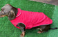 Waterproof Softshell Dachshund Coat: Fleece Lined, Windproof