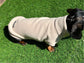 Water Repellent Dachshund Fleece Jumper: Embroidered Dog Coat