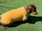 Water Repellent Dachshund Fleece Jumper: Open Neck Dog Tankie