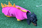 Dachshund Dino Fleece Jumper: Warm, Water-Resistant Dog Coat