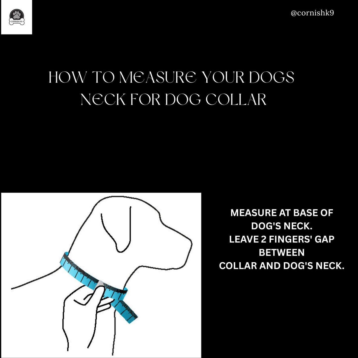 Waterproof Cordura Dog Collar & Lead Set | Adjustable, Durable & Handmade